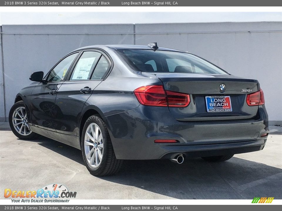 2018 BMW 3 Series 320i Sedan Mineral Grey Metallic / Black Photo #3