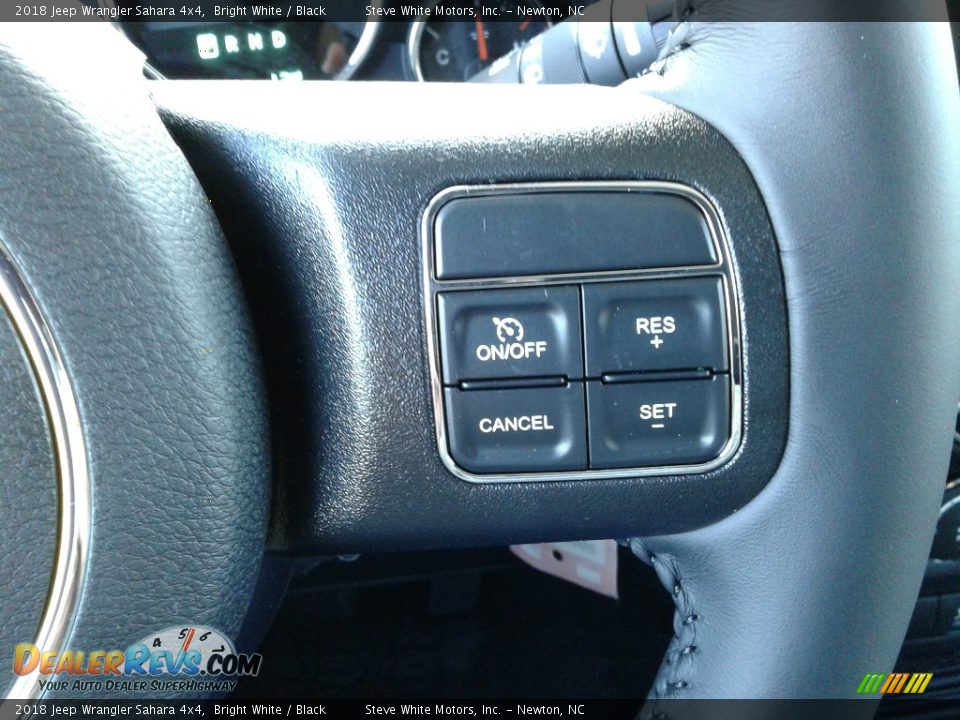 2018 Jeep Wrangler Sahara 4x4 Bright White / Black Photo #17