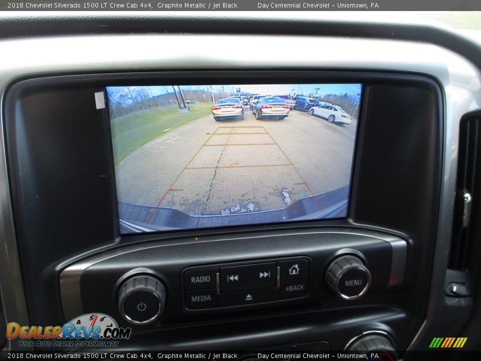 2018 Chevrolet Silverado 1500 LT Crew Cab 4x4 Graphite Metallic / Jet Black Photo #13