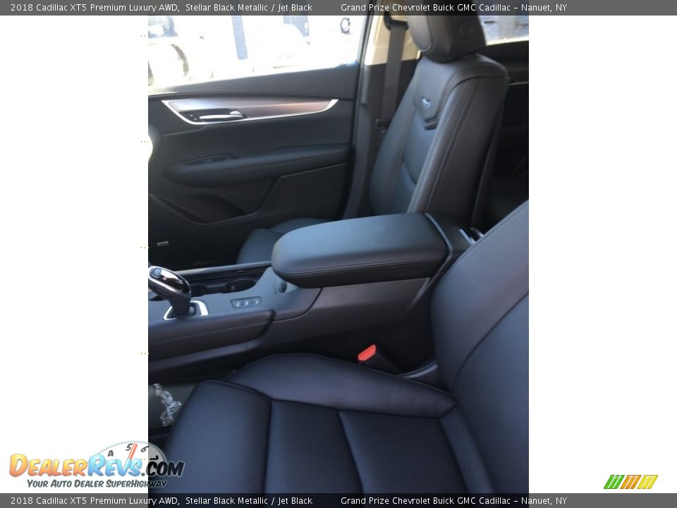 2018 Cadillac XT5 Premium Luxury AWD Stellar Black Metallic / Jet Black Photo #13