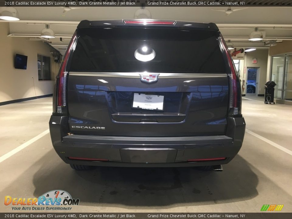 2018 Cadillac Escalade ESV Luxury 4WD Dark Granite Metallic / Jet Black Photo #5
