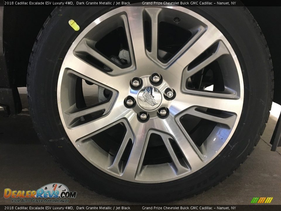 2018 Cadillac Escalade ESV Luxury 4WD Dark Granite Metallic / Jet Black Photo #8