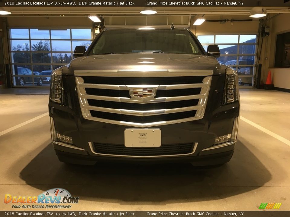 2018 Cadillac Escalade ESV Luxury 4WD Dark Granite Metallic / Jet Black Photo #9