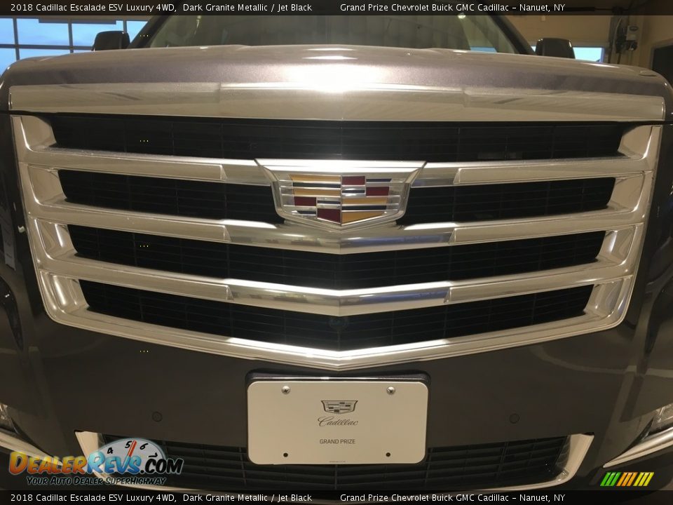 2018 Cadillac Escalade ESV Luxury 4WD Dark Granite Metallic / Jet Black Photo #10