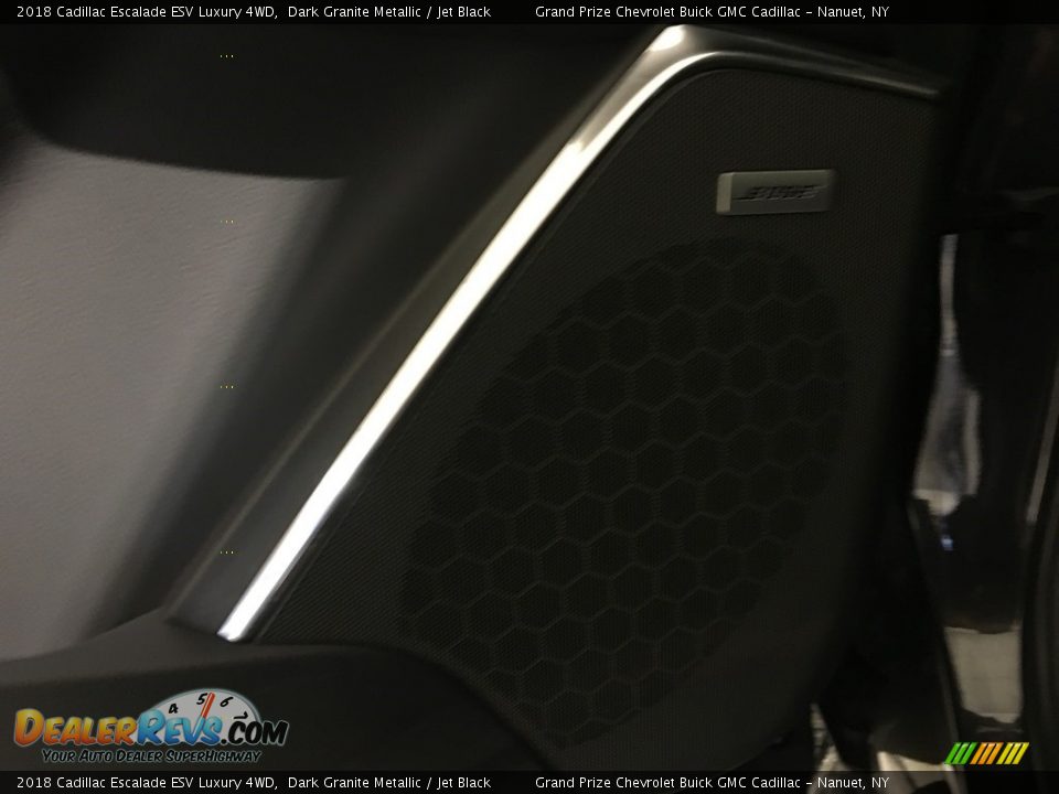 2018 Cadillac Escalade ESV Luxury 4WD Dark Granite Metallic / Jet Black Photo #13