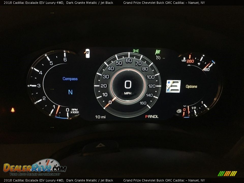 2018 Cadillac Escalade ESV Luxury 4WD Dark Granite Metallic / Jet Black Photo #14