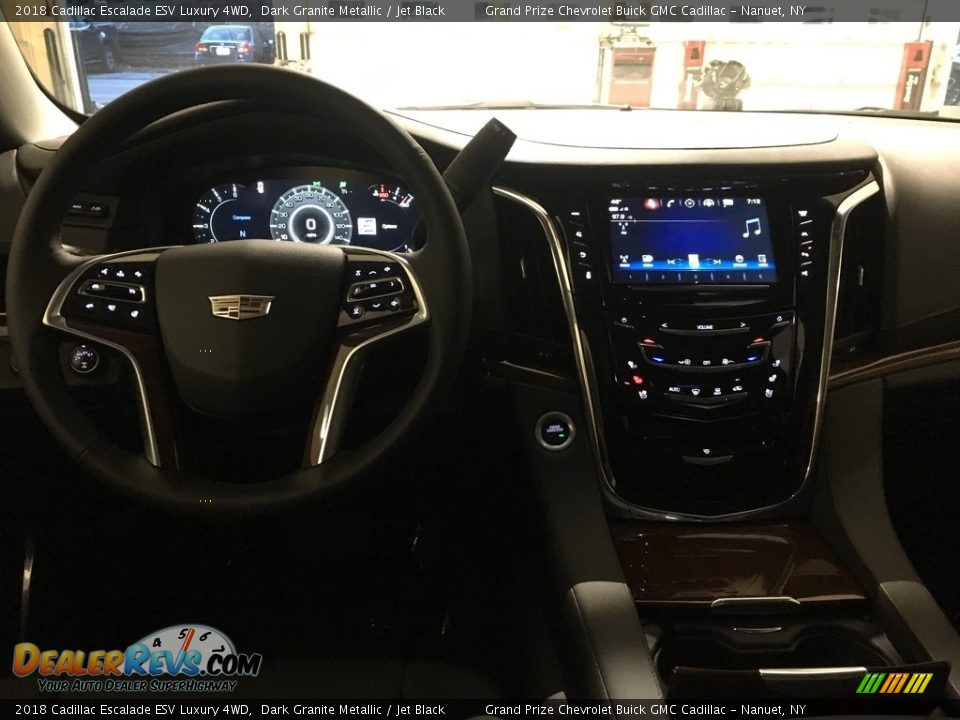 2018 Cadillac Escalade ESV Luxury 4WD Dark Granite Metallic / Jet Black Photo #16