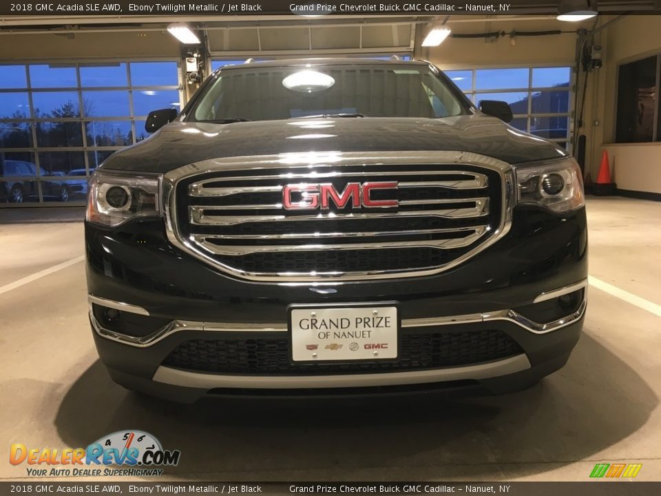 2018 GMC Acadia SLE AWD Ebony Twilight Metallic / Jet Black Photo #8