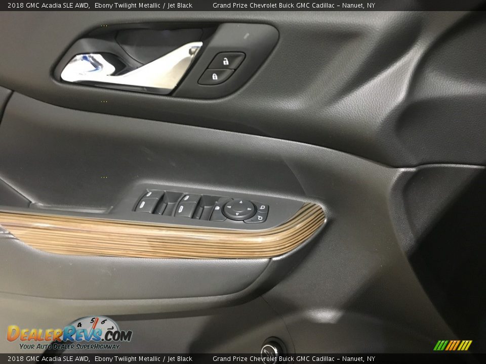 2018 GMC Acadia SLE AWD Ebony Twilight Metallic / Jet Black Photo #12