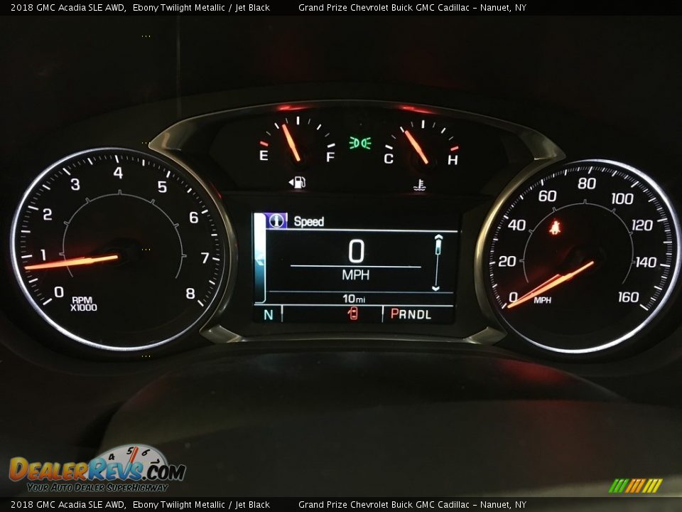 2018 GMC Acadia SLE AWD Ebony Twilight Metallic / Jet Black Photo #13
