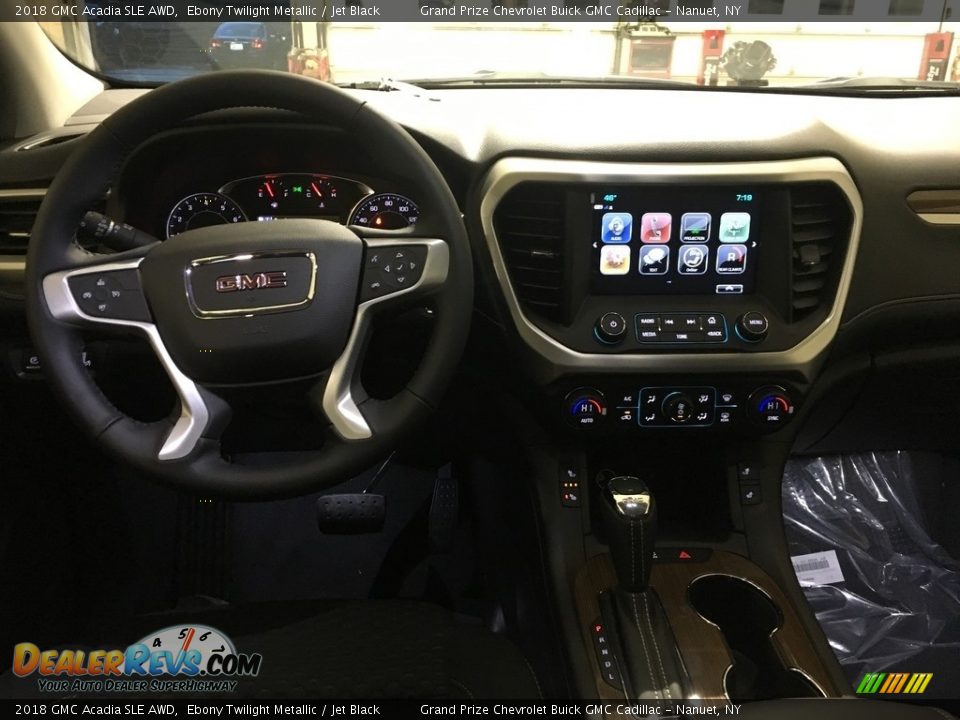 2018 GMC Acadia SLE AWD Ebony Twilight Metallic / Jet Black Photo #14
