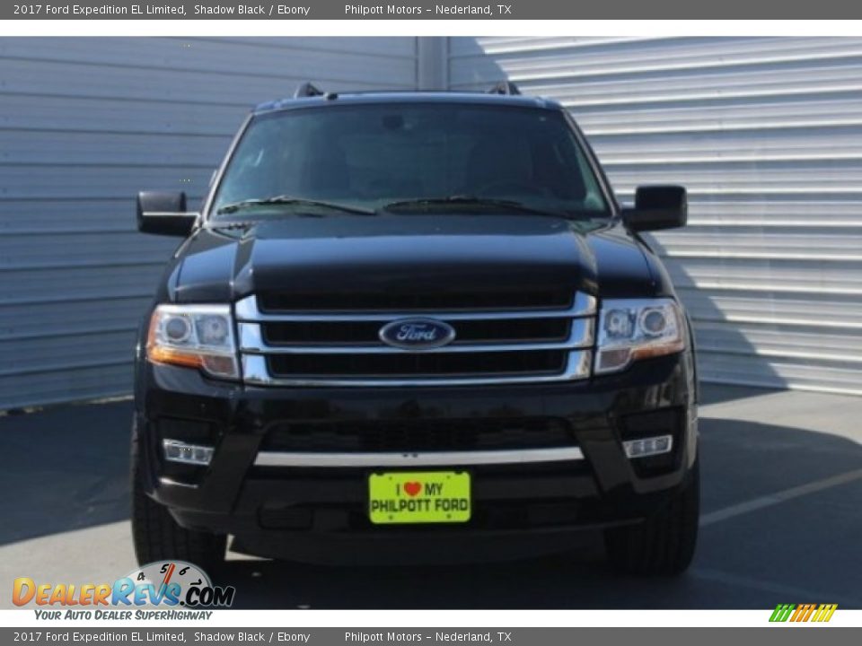 2017 Ford Expedition EL Limited Shadow Black / Ebony Photo #2