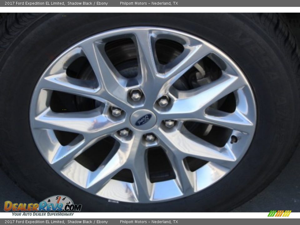 2017 Ford Expedition EL Limited Shadow Black / Ebony Photo #5