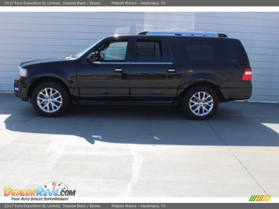 2017 Ford Expedition EL Limited Shadow Black / Ebony Photo #6