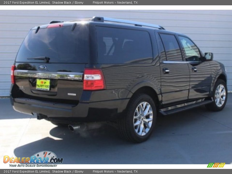 2017 Ford Expedition EL Limited Shadow Black / Ebony Photo #9