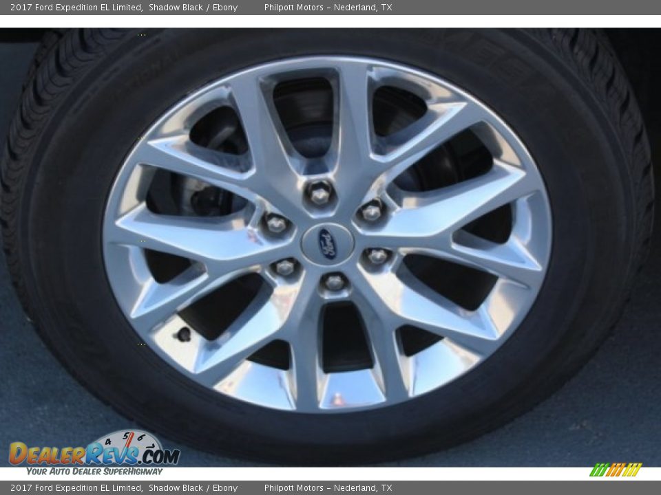 2017 Ford Expedition EL Limited Shadow Black / Ebony Photo #11