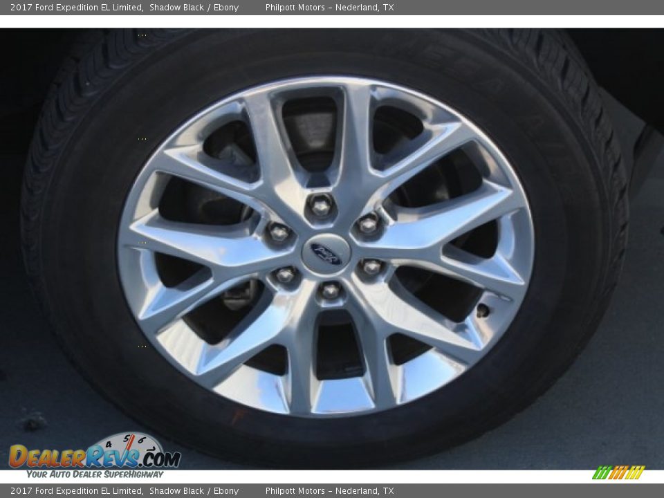 2017 Ford Expedition EL Limited Shadow Black / Ebony Photo #12