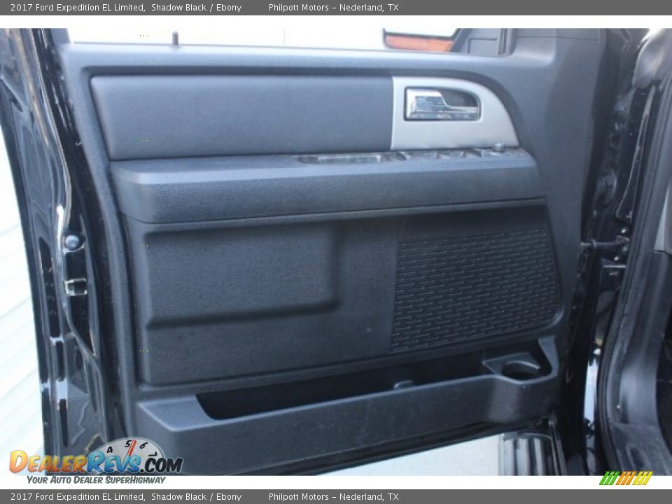 2017 Ford Expedition EL Limited Shadow Black / Ebony Photo #13