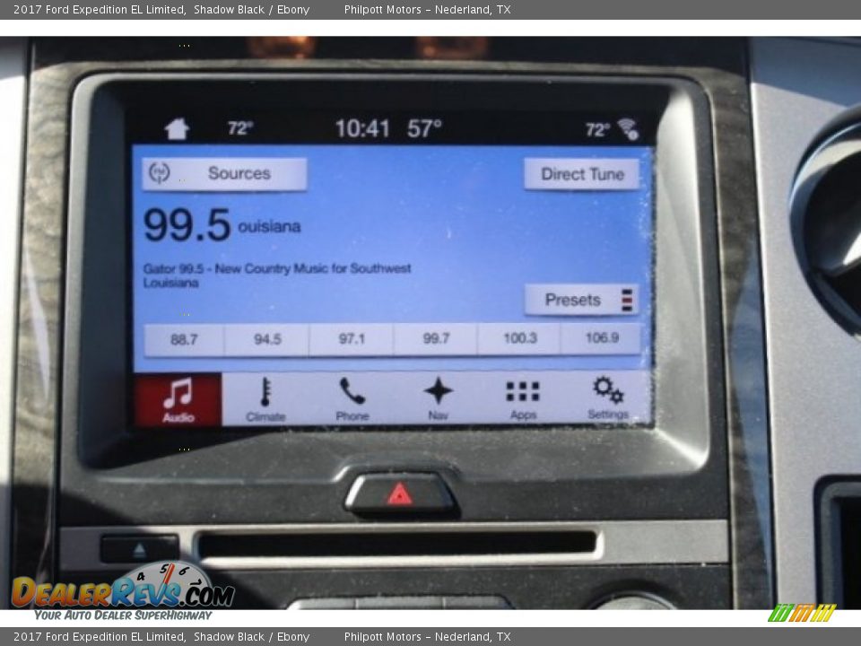 2017 Ford Expedition EL Limited Shadow Black / Ebony Photo #19