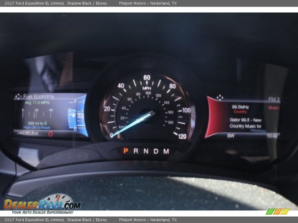 2017 Ford Expedition EL Limited Shadow Black / Ebony Photo #23