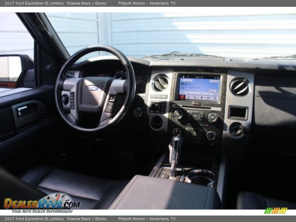 2017 Ford Expedition EL Limited Shadow Black / Ebony Photo #27