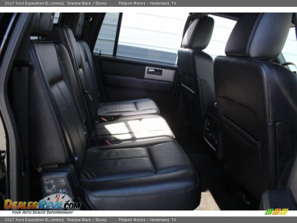 2017 Ford Expedition EL Limited Shadow Black / Ebony Photo #31