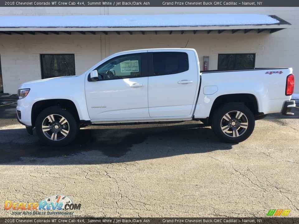 2018 Chevrolet Colorado WT Crew Cab 4x4 Summit White / Jet Black/Dark Ash Photo #3