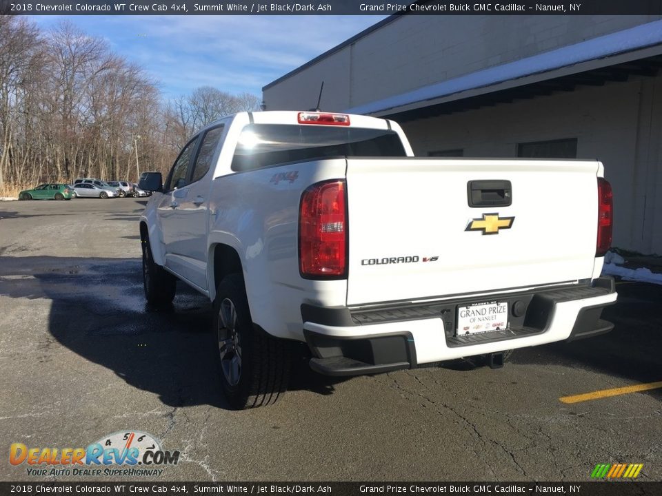 2018 Chevrolet Colorado WT Crew Cab 4x4 Summit White / Jet Black/Dark Ash Photo #4