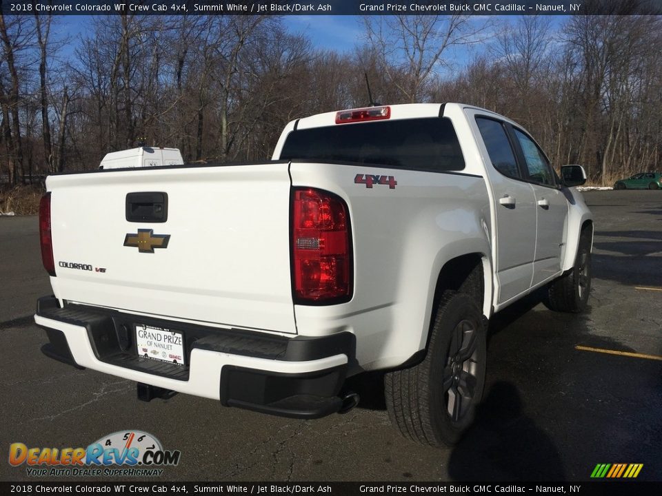 2018 Chevrolet Colorado WT Crew Cab 4x4 Summit White / Jet Black/Dark Ash Photo #6
