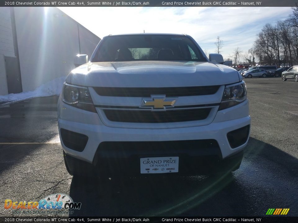 2018 Chevrolet Colorado WT Crew Cab 4x4 Summit White / Jet Black/Dark Ash Photo #8