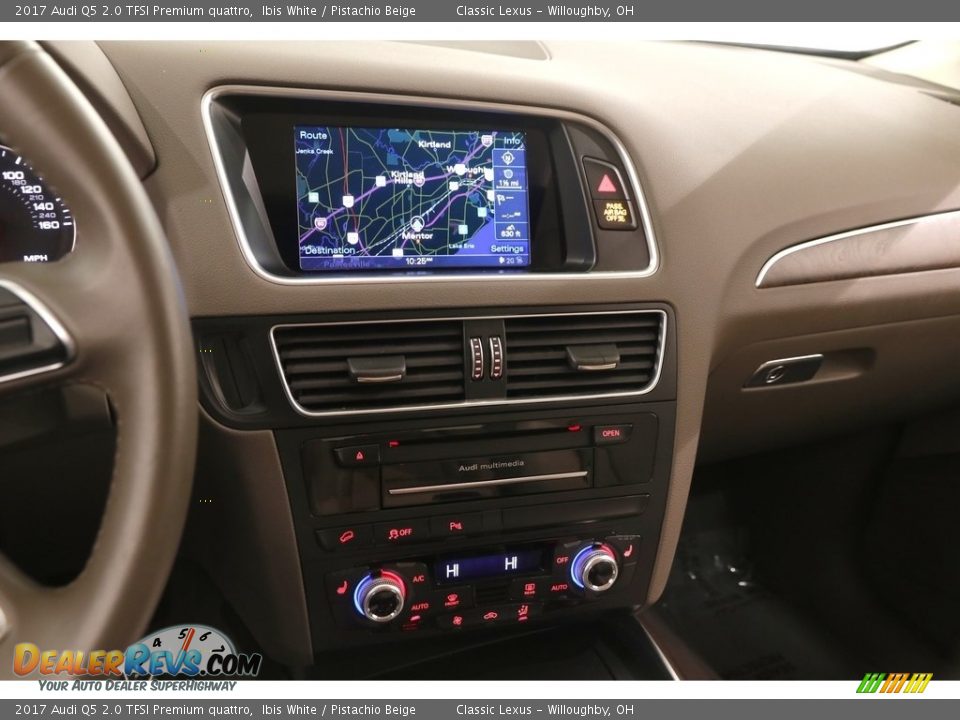 2017 Audi Q5 2.0 TFSI Premium quattro Ibis White / Pistachio Beige Photo #10