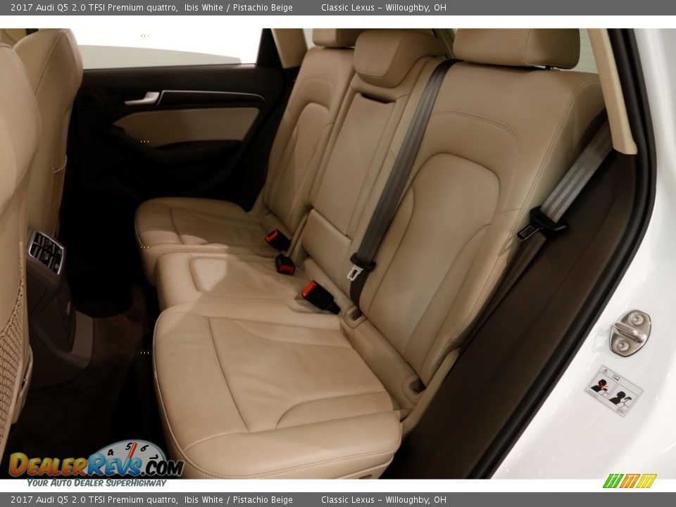 2017 Audi Q5 2.0 TFSI Premium quattro Ibis White / Pistachio Beige Photo #19