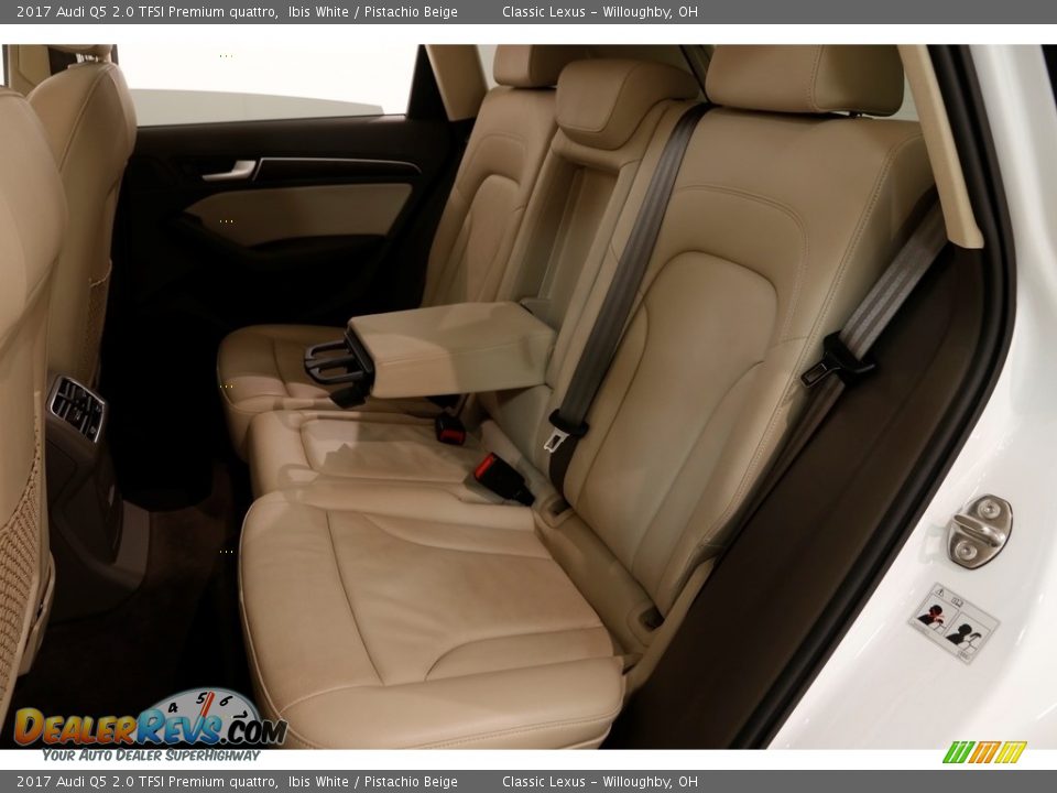 2017 Audi Q5 2.0 TFSI Premium quattro Ibis White / Pistachio Beige Photo #20