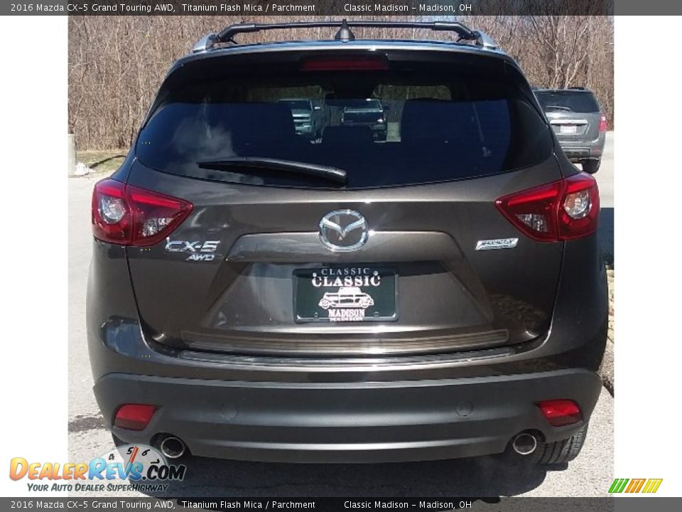 2016 Mazda CX-5 Grand Touring AWD Titanium Flash Mica / Parchment Photo #3