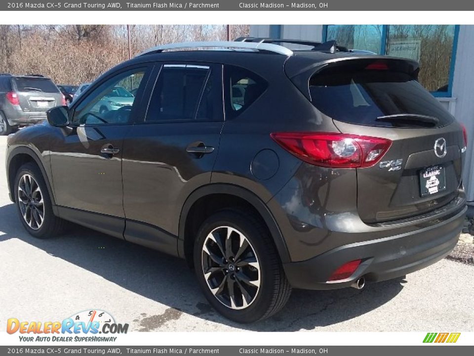 2016 Mazda CX-5 Grand Touring AWD Titanium Flash Mica / Parchment Photo #4