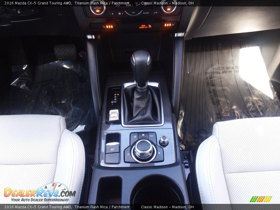 2016 Mazda CX-5 Grand Touring AWD Titanium Flash Mica / Parchment Photo #9