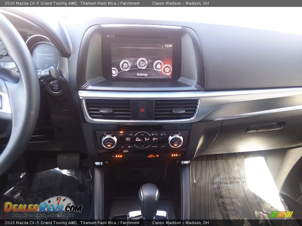2016 Mazda CX-5 Grand Touring AWD Titanium Flash Mica / Parchment Photo #11