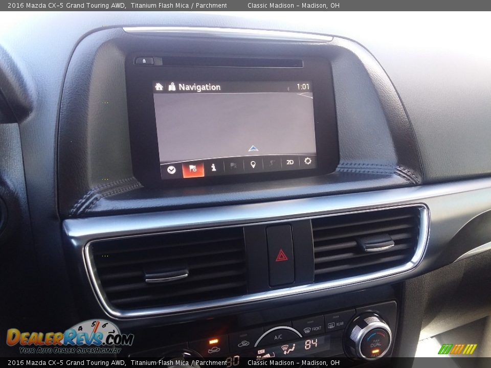 2016 Mazda CX-5 Grand Touring AWD Titanium Flash Mica / Parchment Photo #12