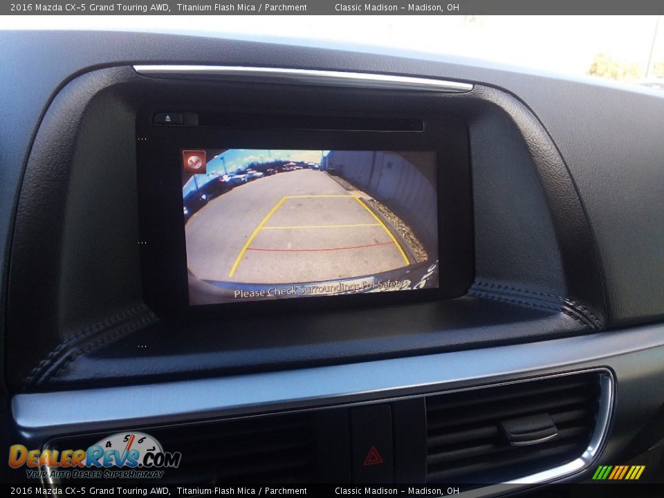 2016 Mazda CX-5 Grand Touring AWD Titanium Flash Mica / Parchment Photo #13