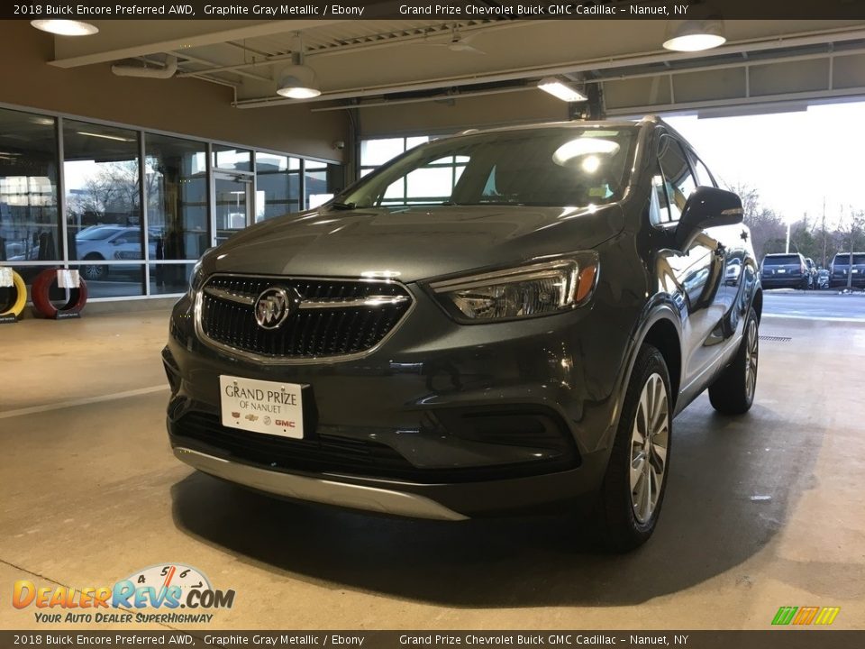 2018 Buick Encore Preferred AWD Graphite Gray Metallic / Ebony Photo #2