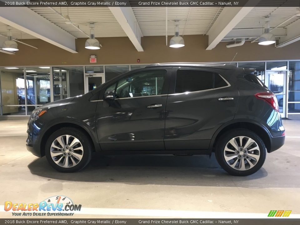 2018 Buick Encore Preferred AWD Graphite Gray Metallic / Ebony Photo #3