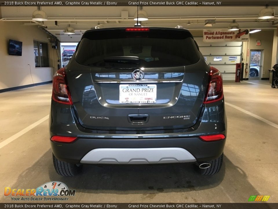 2018 Buick Encore Preferred AWD Graphite Gray Metallic / Ebony Photo #5