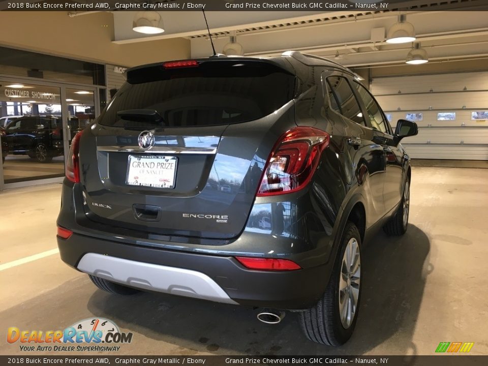 2018 Buick Encore Preferred AWD Graphite Gray Metallic / Ebony Photo #6