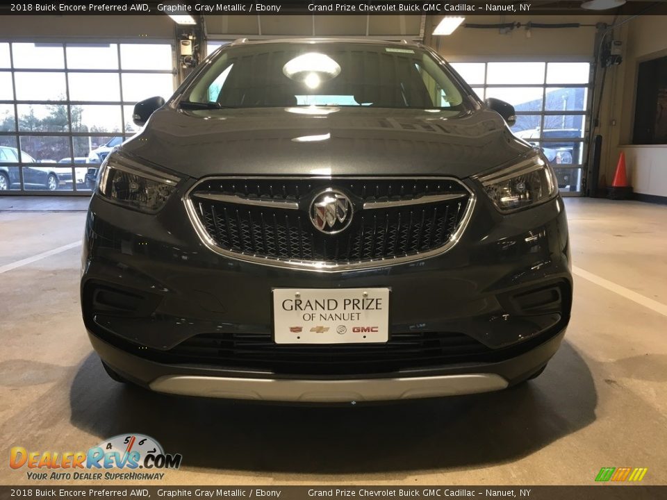 2018 Buick Encore Preferred AWD Graphite Gray Metallic / Ebony Photo #8
