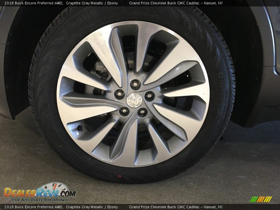 2018 Buick Encore Preferred AWD Graphite Gray Metallic / Ebony Photo #10