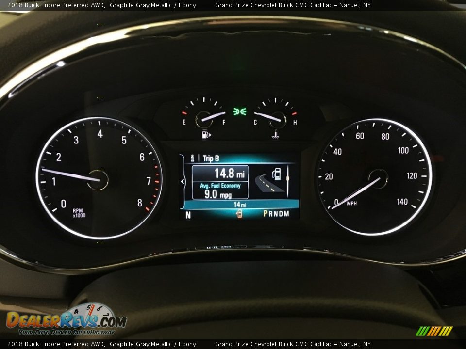 2018 Buick Encore Preferred AWD Graphite Gray Metallic / Ebony Photo #12