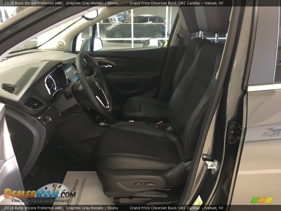 2018 Buick Encore Preferred AWD Graphite Gray Metallic / Ebony Photo #13