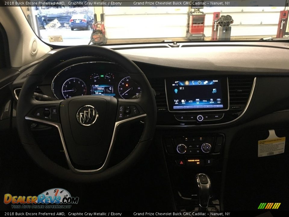 2018 Buick Encore Preferred AWD Graphite Gray Metallic / Ebony Photo #14