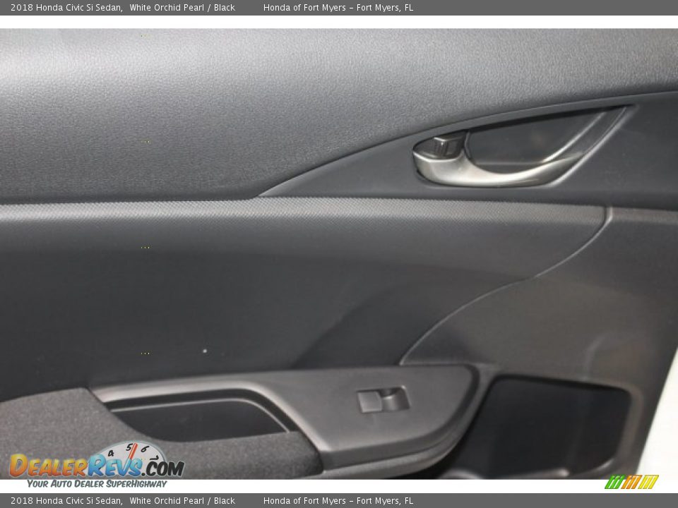 2018 Honda Civic Si Sedan White Orchid Pearl / Black Photo #31