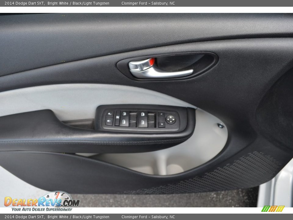 2014 Dodge Dart SXT Bright White / Black/Light Tungsten Photo #7